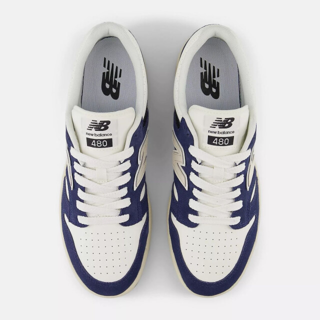 New Balance BB480 Sneakers Blauw BB480 large