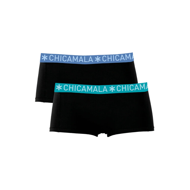 Muchachomalo Dames 2-pack boxershorts U-SOLID1215-65 large