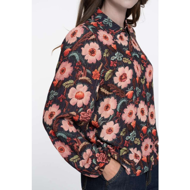 Geisha Blouse blue 53610-20-000625 large