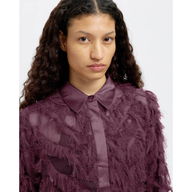 Selected Femme Top lange mouw 160950 Selected Femme Black Blouse lange mouw 16095034 large
