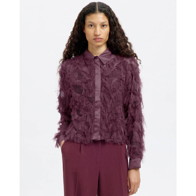 Selected Femme Top lange mouw 160950 Selected Femme Black Blouse lange mouw 16095034 large