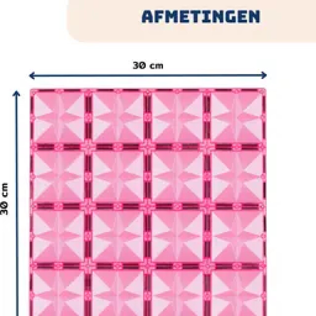 Coblo Magnetische basisplaten pastel 2 delig COBLO-P/P large