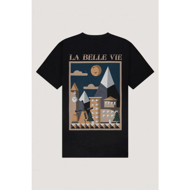 Kultivate Ts belle 2501040202 111 jet black  t-shirt fancy kultiv 111 Jet Black/TS BELLE 2501040202 large