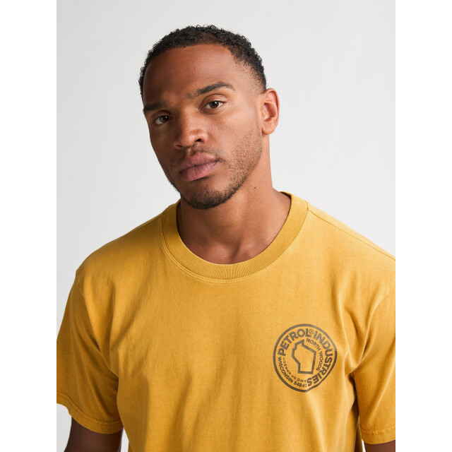Petrol Industries Heren t-shirt- m-3050-tsr616 1109 sunflower Petrol Shirt M 3050 TSR616 1109Sunflower large