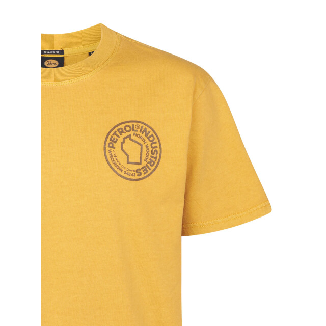 Petrol Industries Heren t-shirt- m-3050-tsr616 1109 sunflower Petrol Shirt M 3050 TSR616 1109Sunflower large