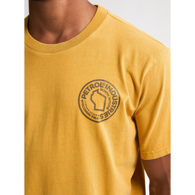 Petrol Industries Heren t-shirt- m-3050-tsr616 1109 sunflower Petrol Shirt M 3050 TSR616 1109Sunflower large