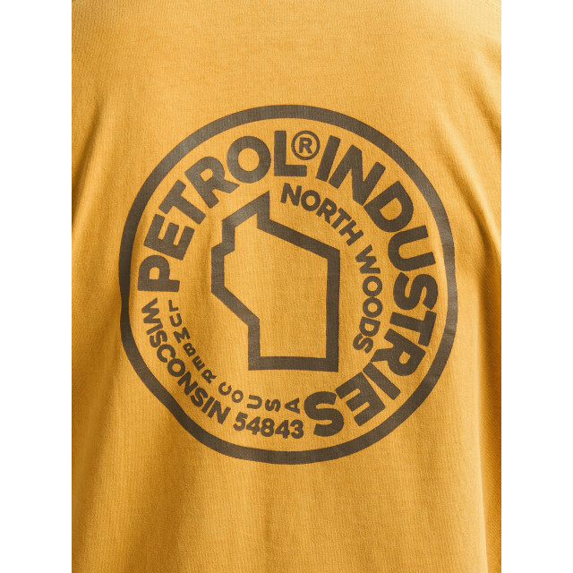 Petrol Industries Heren t-shirt- m-3050-tsr616 1109 sunflower Petrol Shirt M 3050 TSR616 1109Sunflower large