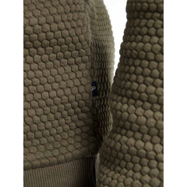 Petrol Industries Heren sweater m-3050-swr300 6174 mossy stone Petrol Sweater M 3050 SWR300 6174MossyStone large
