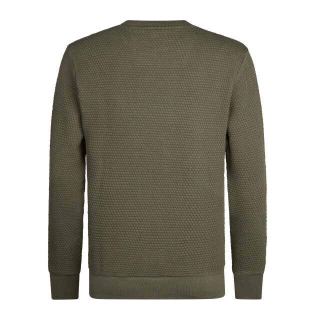 Petrol Industries Heren sweater m-3050-swr300 6174 mossy stone Petrol Sweater M 3050 SWR300 6174MossyStone large