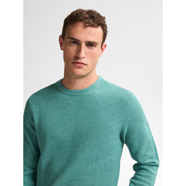 Petrol Industries Heren trui m-3050-kwr225 5191 pale aqua Petrol Trui M 3050 KWR225 5191PaleAqua large