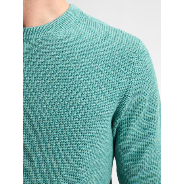 Petrol Industries Heren trui m-3050-kwr225 5191 pale aqua Petrol Trui M 3050 KWR225 5191PaleAqua large