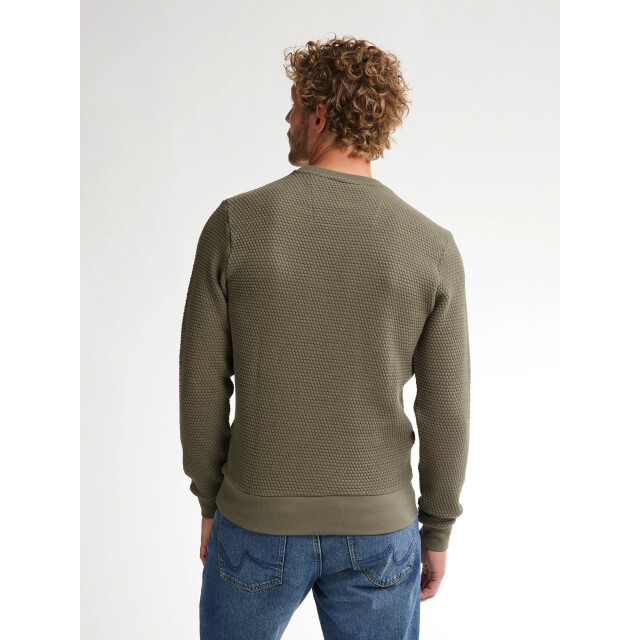 Petrol Industries Heren sweater m-3050-swr300 6174 mossy stone Petrol Sweater M 3050 SWR300 6174MossyStone large