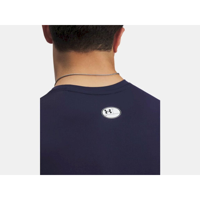 Under Armour ua hg armour comp ss-nvy training t-shirt korte mouw heren - 072730_230-M large