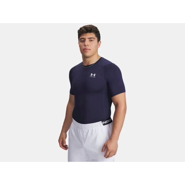 Under Armour ua hg armour comp ss-nvy training t-shirt korte mouw heren - 072730_230-M large