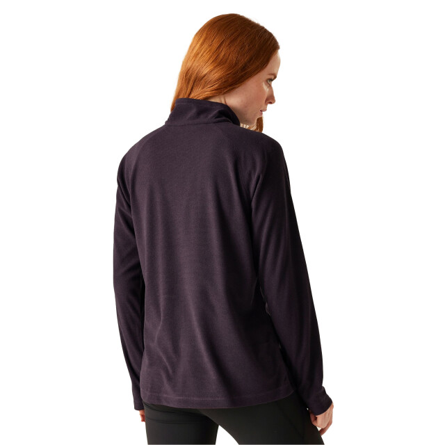 Regatta Geweldige outdoor dames montes half zip fleece top UTRG1953_deepplumblack large