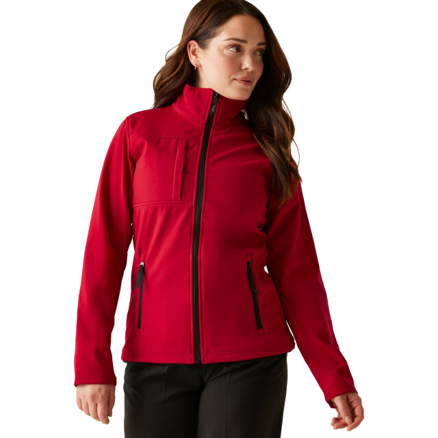 Regatta Dames professional octagon ii waterdichte softshell jas UTRG2163_classicredblack large