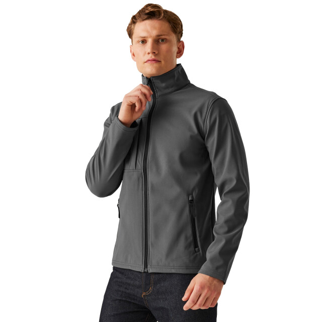 Regatta Professionele herenoctagon ii waterdicht softshell-jasje UTRG2164_sealgreyblack large