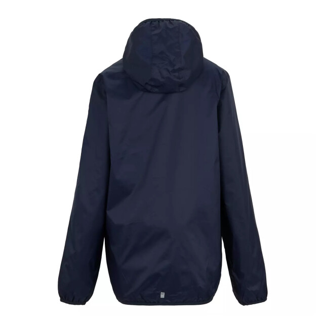Regatta Groot buitenshuis kinderen/kinderen lever ii packaway rain jacket UTRG1885_navy large
