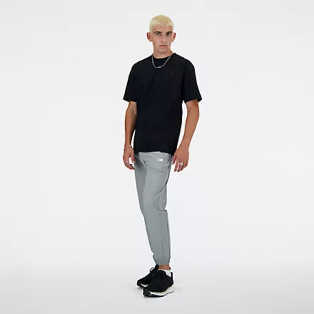 New Balance MT41533 T-Shirts Zwart MT41533 large