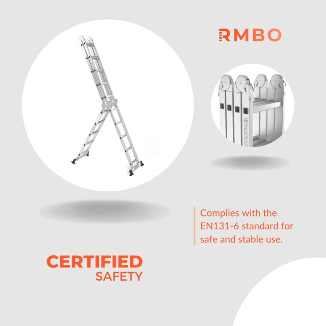 RMBO ® multifunctionele vouwladder 4x5 3201145 large