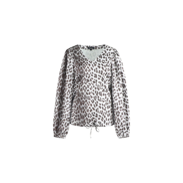 G-Maxx Bilie top##7; 014757 sandoliv ecru dessin 4389.08.0037 large