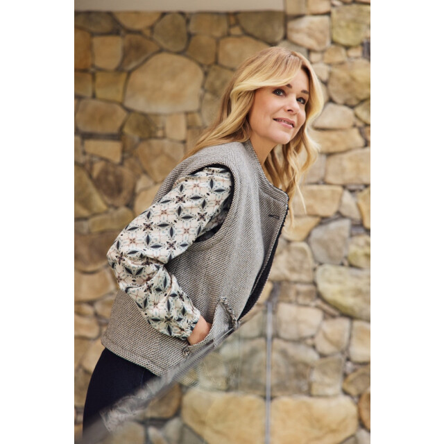 G-Maxx Kamala gilet##3; 001757 blackoli dessin 4259.89.0008 large