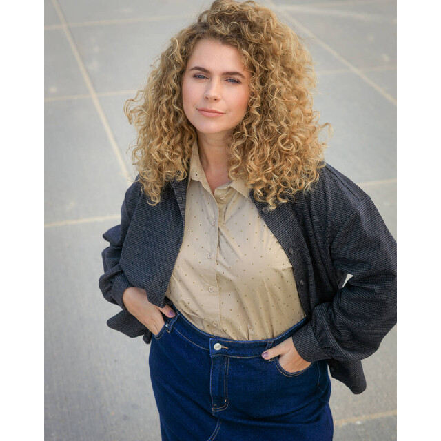 Yesta Blouse lange mouw a005680 robbie Yesta + Blouse lange mouw A005680 ROBBIE large