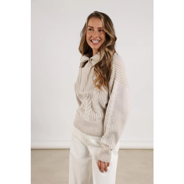 Nukus Nkf03025 clair pullover zipper NKF03025 Clair Pullover Zipper large
