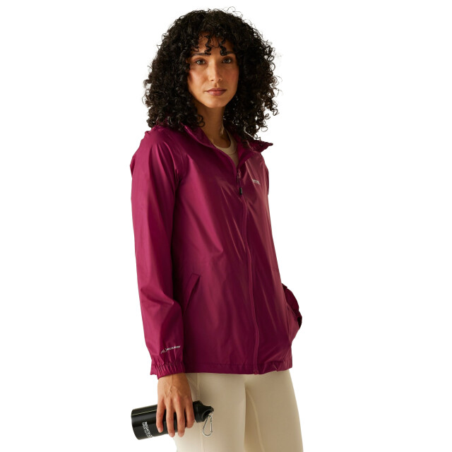 Regatta Dames pk it jkt iii waterdichte jas met capuchon UTRG3501_beaujolais large