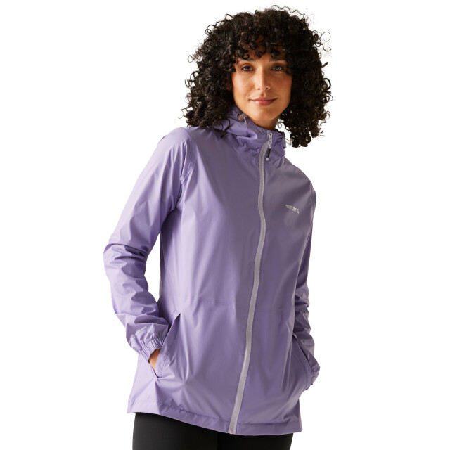 Regatta Dames pk it jkt iii waterdichte jas met capuchon UTRG3501_wisteria large