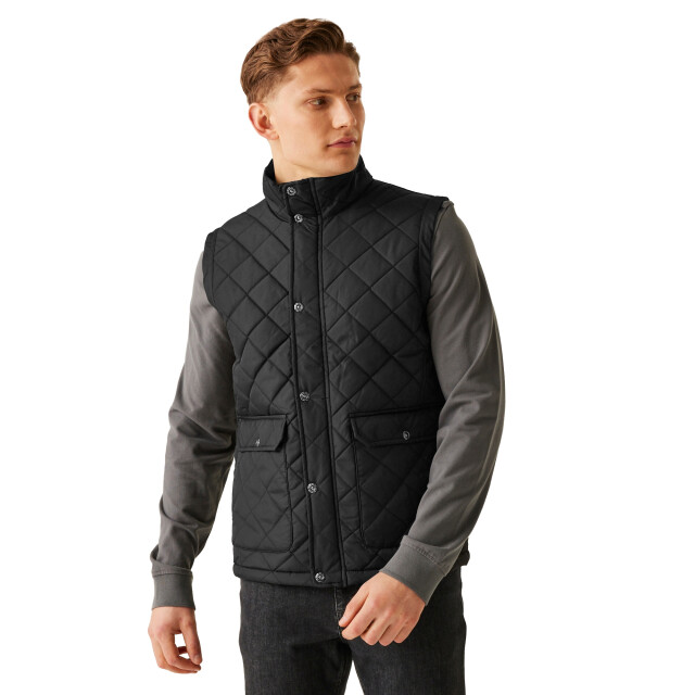 Regatta Gewatteerde bodywarmer voor heren UTRG3177_black large