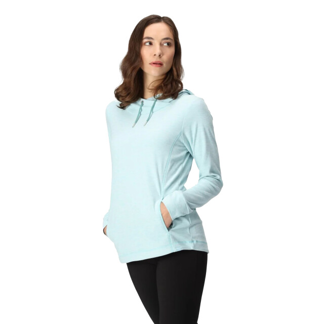 Regatta Dames kizmit ii fleece hoodie UTRG3095_seahazemarl large