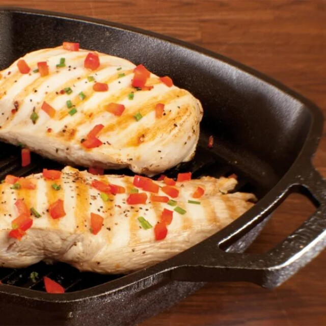 Lodge Ronde grillpan 26 cm L8GPL large