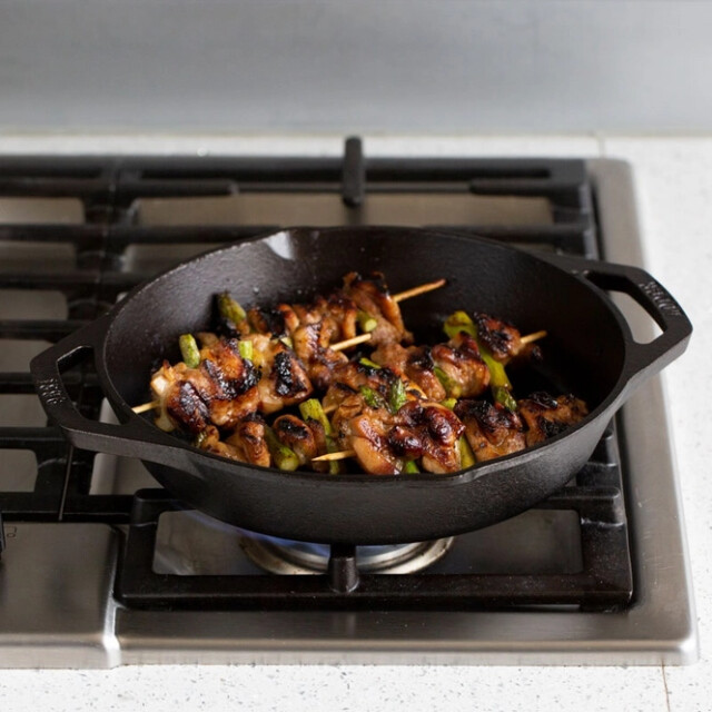 Lodge Ronde grillpan 26 cm L8GPL large