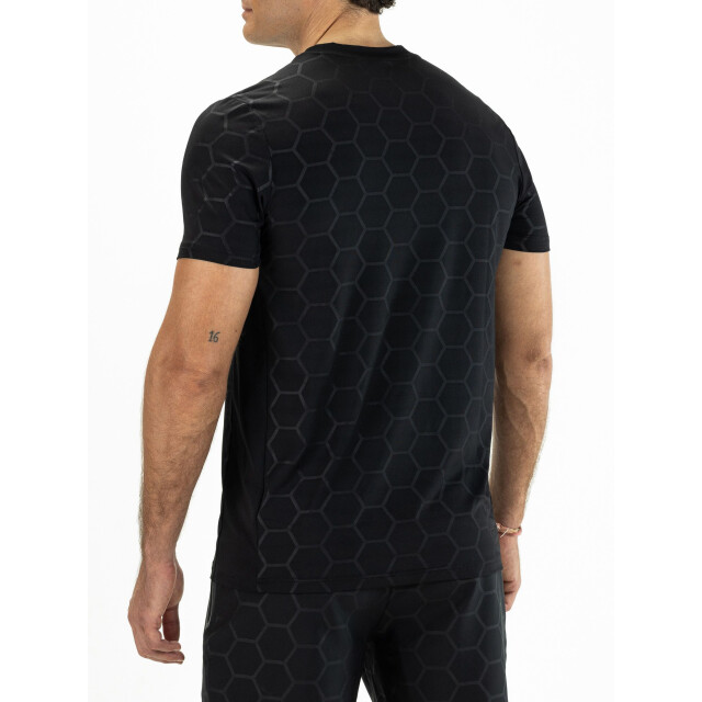 Sjeng Sports nero tee tennis t-shirt korte mouw heren - 071056_990-XL large