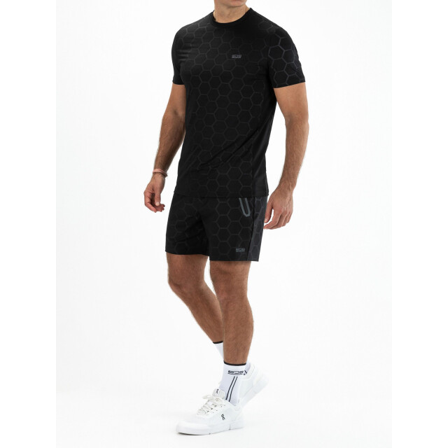 Sjeng Sports nero tee tennis t-shirt korte mouw heren - 071056_990-XL large