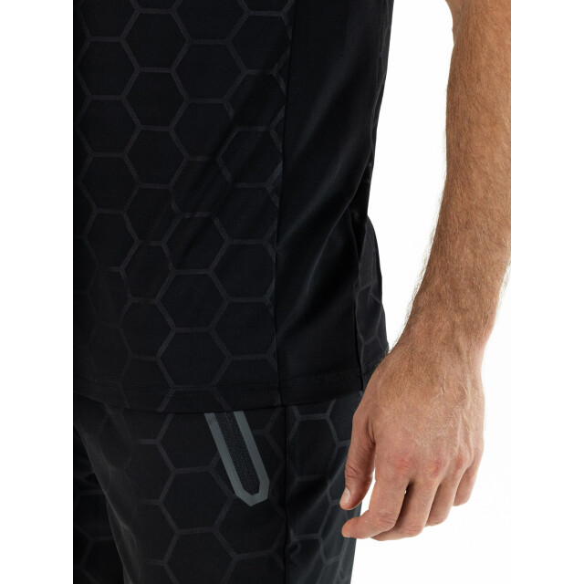 Sjeng Sports nero tee tennis t-shirt korte mouw heren - 071056_990-XL large