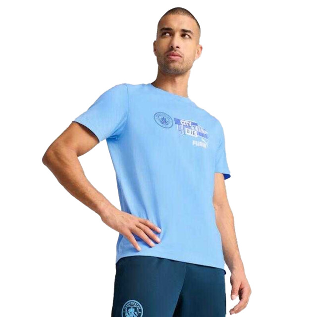 Puma Heren manchester city fc t-shirt UTPP4861_blue large