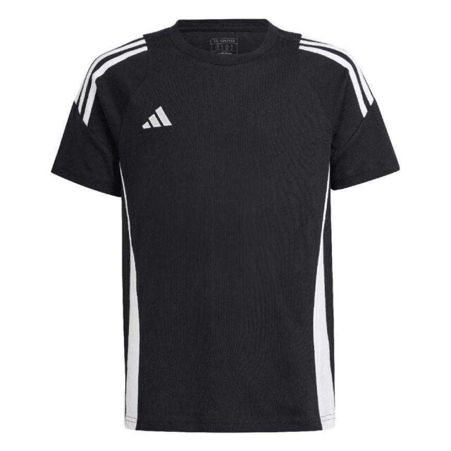 Adidas Kinderen/kinderen tiro 24 t-shirt UTPP4852_blackwhite large