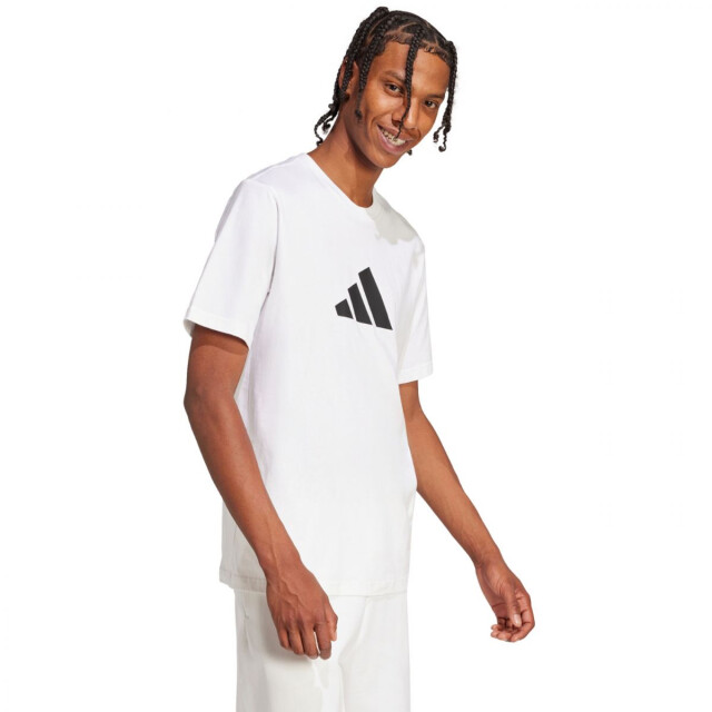 Adidas Heren 3 strepen t-shirt UTPP4809_white large