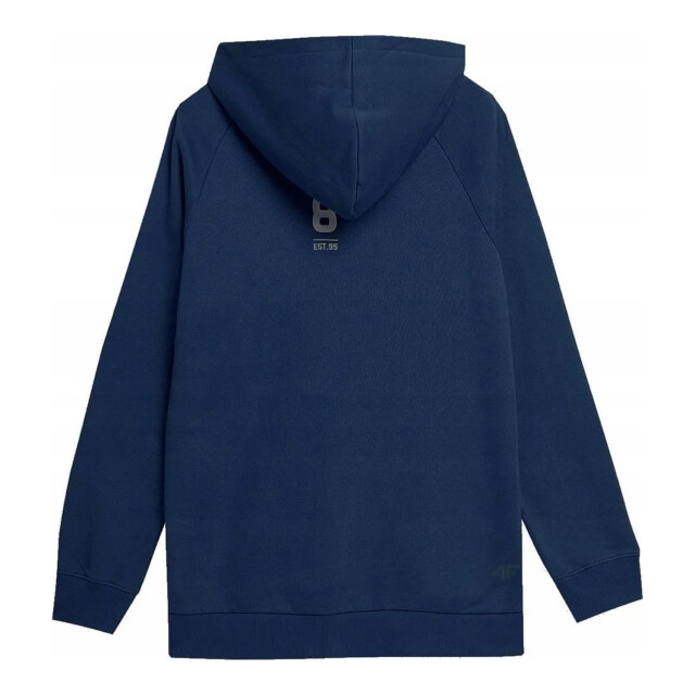 4F Heren ss23tswsm236 hoodie met volledige rits UTPP4813_navyblue large