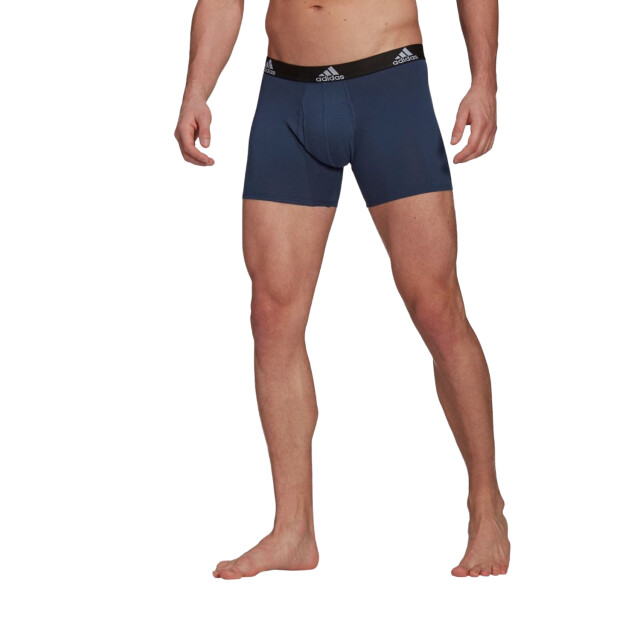 Adidas Boxershorts met herenlogo (3-pack) UTPP479_bluegreyblack large