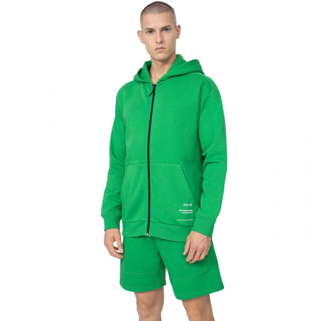 4F Heren ss23tswsm236 hoodie met volledige rits UTPP4813_green large