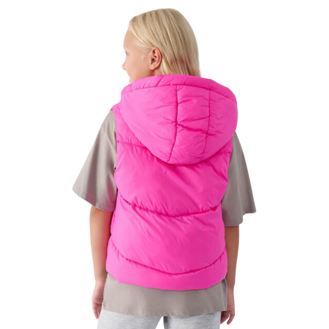 4F Meisjes f129 gewatteerd mouwloos gilet UTPP4788_pink large