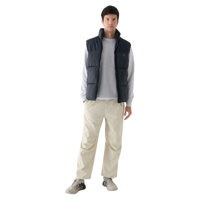 4F Heren m147 synthetisch donzen gilet UTPP4782_black large