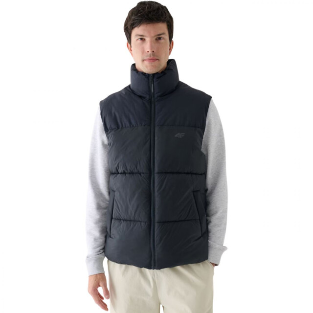4F Heren m147 synthetisch donzen gilet UTPP4782_black large