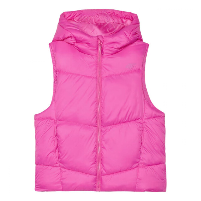 4F Meisjes f129 gewatteerd mouwloos gilet UTPP4788_pink large