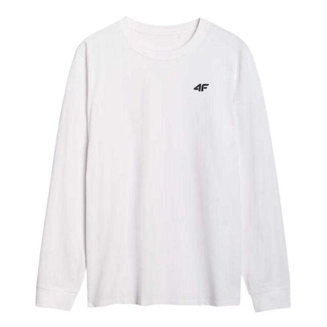 4F Heren wmm00tlonm432 t-shirt met lange mouwen UTPP4741_white large