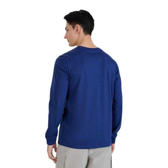 4F Heren wmm00tlonm432 t-shirt met lange mouwen UTPP4741_navyblue large