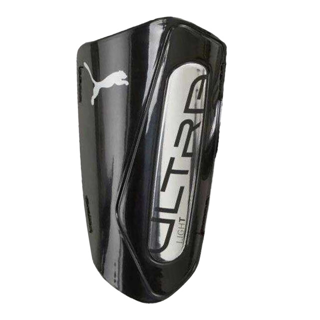 Puma Scheenbeschermers voor kinderen/kids ultra lichte scheenbeschermers met riempjes UTPP4732_black large